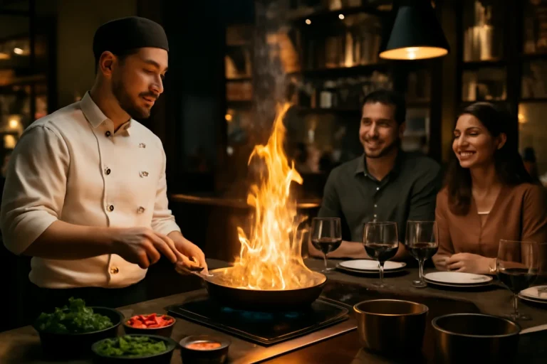 Shou kuhnja restorany gde shef gotovit na glazah u gostej 6391684.webp